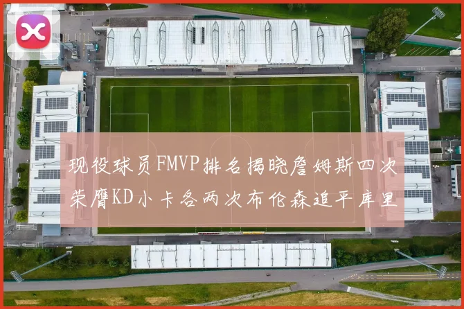 现役球员FMVP排名揭晓詹姆斯四次荣膺KD小卡各两次布伦森追平库里与约基奇